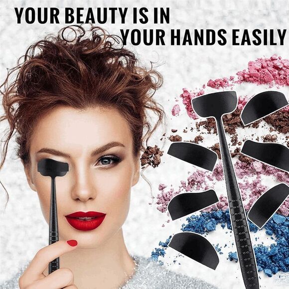 6-In-1 Silicone Printing Tool Eyeshadow Shaper Stencil Eye Makeup Stamp NEW - Picture 13 of 13